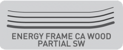 Energy Frame CA Wood Partial SW