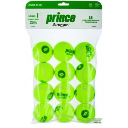 Prince PLAY & STAY STAGE 1 piłki tenisowe