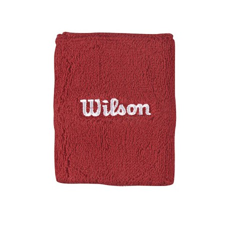 Wilson Double Wrist Band Red
