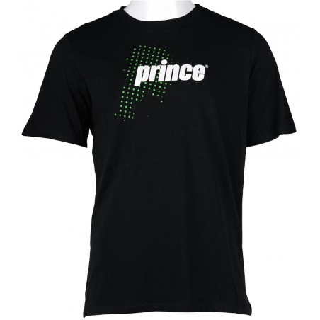 Prince Matrix Tee (black) męski T-shirt tenisowy Prince Matrix Tee (black) męski T-shirt tenisowy