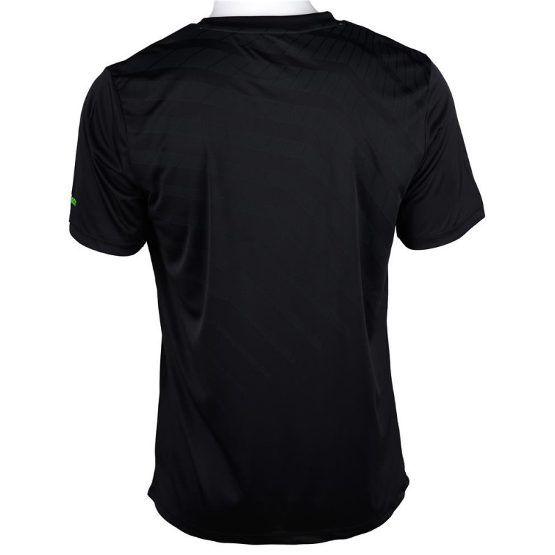 Prince Junior Graphic Crew (black/grey) juniorska koszulka tenisowa