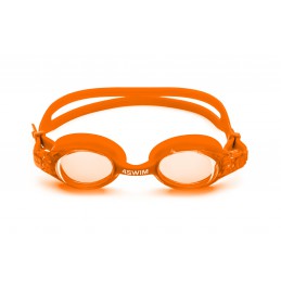 Okulary pływackie 4SWIM Jelly Jnr pomarańczowe