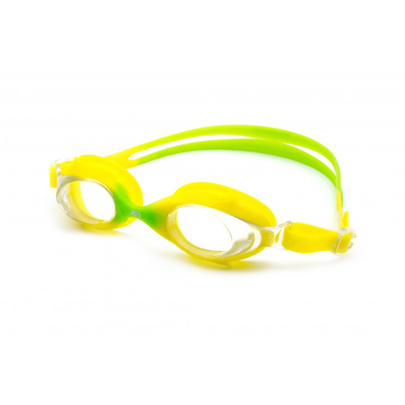 Okulary pływackie 4SWIM Rainbow Jnr żółto-zielone
