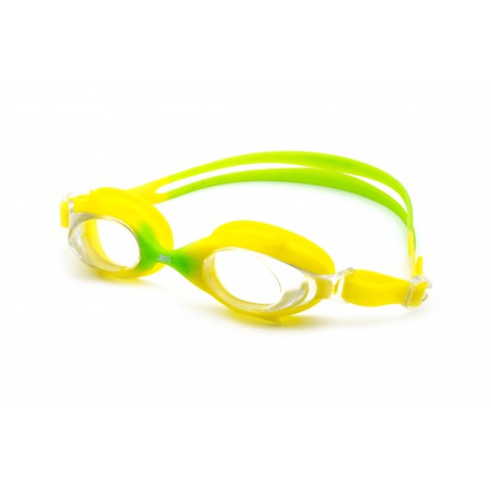 Okulary pływackie 4SWIM Rainbow Jnr żółto-zielone