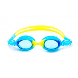 Okulary pływackie 4SWIM Rainbow Jnr niebiesko-żółte