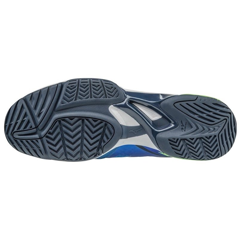 Buty do tenisa Wave Exceed AC niebieskie 2017