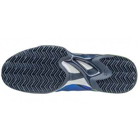 Buty do tenisa Wave Exceed CC niebieskie 2017