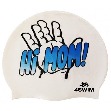 Czepek 4SWIM Printing Cap biały