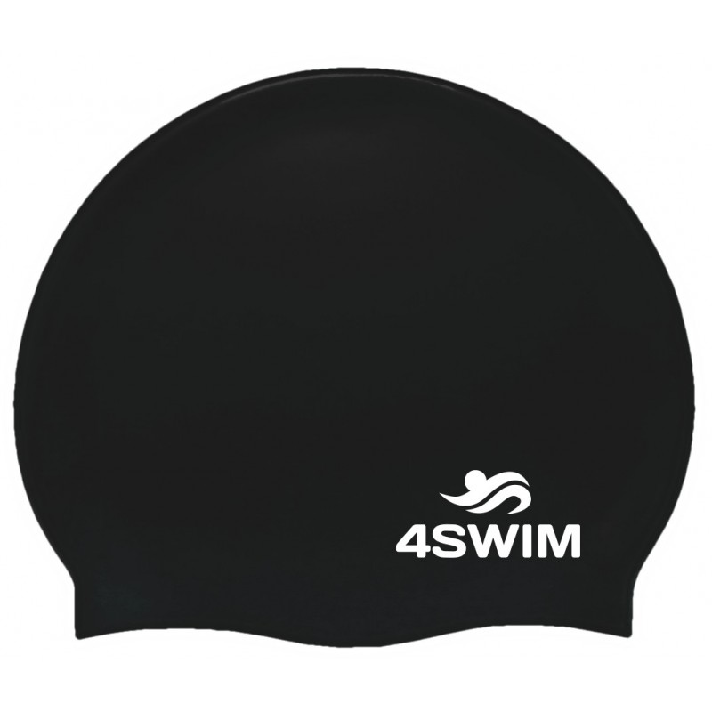 Czepek 4SWIM Solid Color Cap czarny