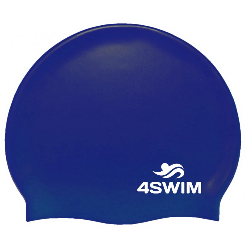 Czepek 4SWIM Solid Color Cap niebieski