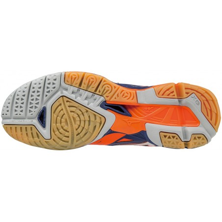 Buty halowe do siatkówki Mizuno Wave Tornado X pomarańczowe