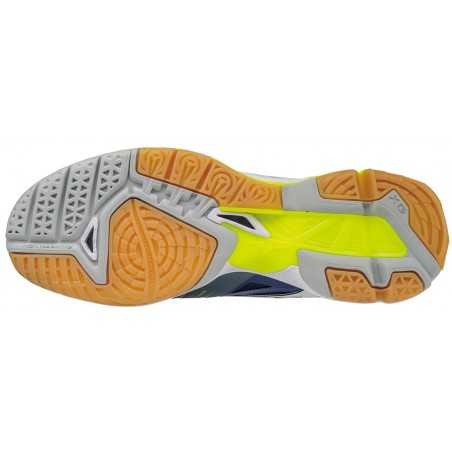 Buty halowe do siatkówki Mizuno Wave Tornado X Mid niebieskie