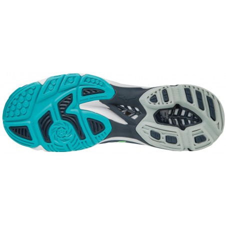 Buty halowe do siatkówki Mizuno Wave Lightning Z4 niebieski 2018