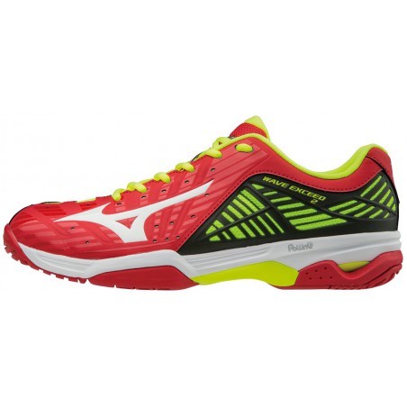 Buty tenisowe Mizuno Wave Exceed 2 AC czerwone 2018
