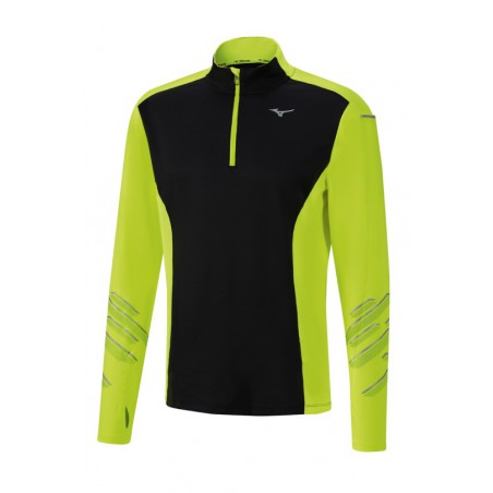 Mizuno Bluza do biegania Vortex Warmalite HZ czarny