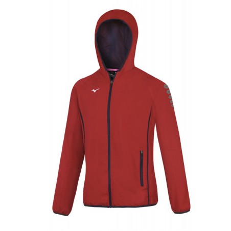 Mizuno Bluza dresowa Micro Jacket damska czerwona
