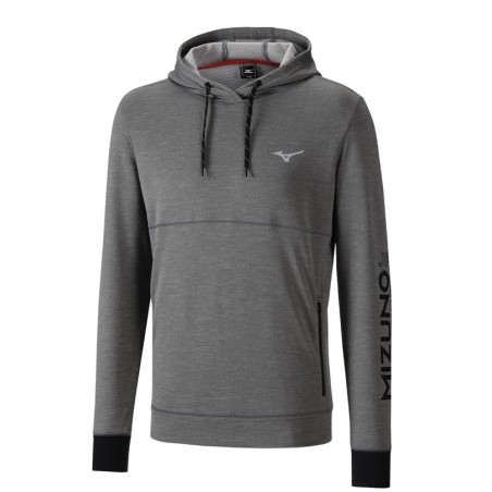 Mizuno Bluza dresowa z kapturem Heritage Hoody szara Mizuno Bluza dresowa z kapturem Heritage Hoody szara