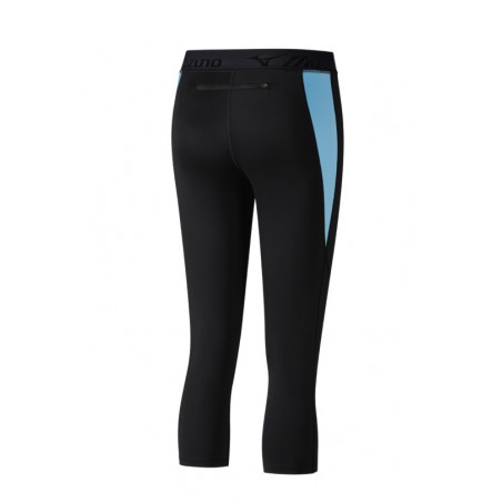 Mizuno Getry Impulse Core 3/4 Tight damskie niebieskie Mizuno Getry Impulse Core 3/4 Tight damskie niebieskie