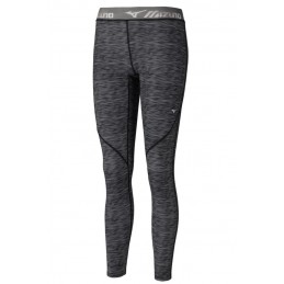 Mizuno Getry Impulse Printed Long Tight damskie czarne