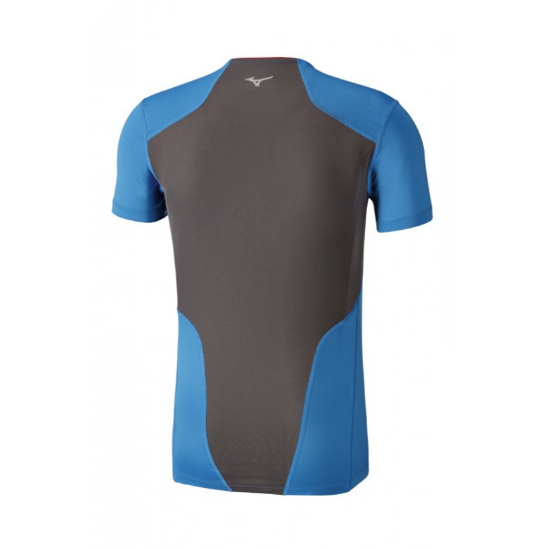 Mizuno Koszulka do biegania Mujin Race HZ Tee niebieska