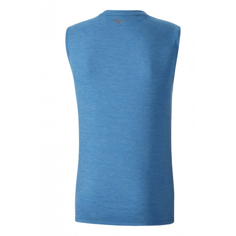 Mizuno Koszulka do biegania Impulse Core Sleeveless niebieska