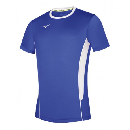 Mizuno Koszulka siatkarska Authentic High-Kyu Tee niebieska