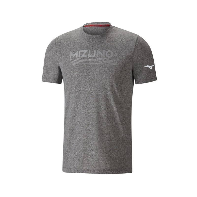 Mizuno Koszulka Heritage Origins Tee szara Mizuno Koszulka Heritage Origins Tee szara