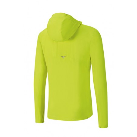 Mizuno Kurtka do biegania Waterproof 20K Jacket żółta