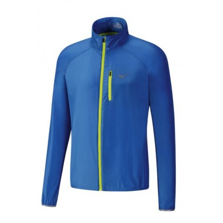 Mizuno Kurtka do biegania Impulse Impermalite Jacket niebieska