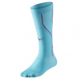 Mizno Skarpety Compression Socks niebieskie