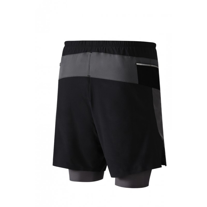 Mizuno Spodenki Endura 7.5 2in1 Short czarne