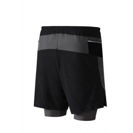 Mizuno Spodenki Endura 7.5 2in1 Short czarne