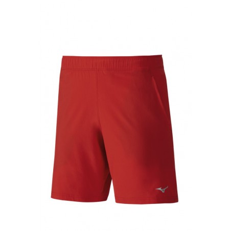 Mizuno Spodenki 8'' Flex Short czerwone Mizuno Spodenki 8'' Flex Short czerwone