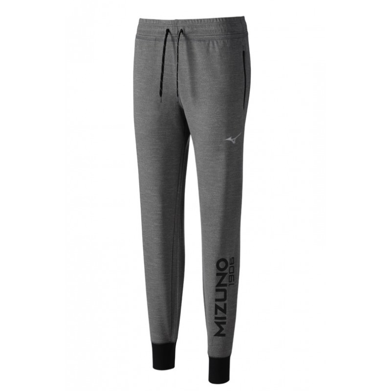 Mizuno Spodnie dresowe Heritage Rib Pant damskie szare