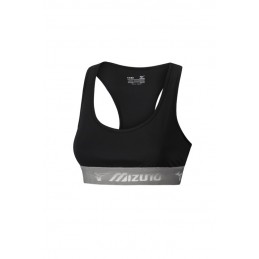 Mizuno Stanik sportowy Alpha Bra damski czarny