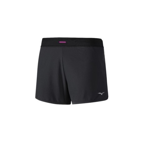 Mizuno Szorty do biegania Alpha 4.0 Short damskie czarne Mizuno Szorty do biegania Alpha 4.0 Short damskie czarne