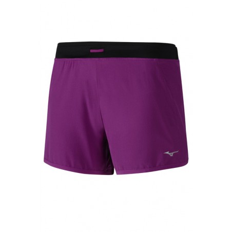 Mizuno Szorty do biegania Alpha 4.0 Short damskie fioletowe Mizuno Szorty do biegania Alpha 4.0 Short damskie fioletowe
