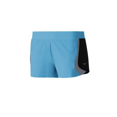 Mizuno Szorty do biegania Aero 2.5 Short damskie niebieskie Mizuno Szorty do biegania Aero 2.5 Short damskie niebieskie