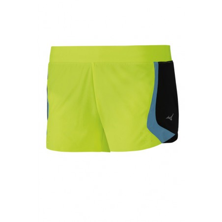 Mizuno Szorty do biegania Aero 2.5 Short damskie żółte
