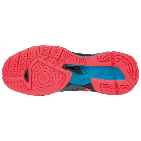 Buty halowe do siatkówki Mizuno Wave Tornado X2 damskie koralowe 2018