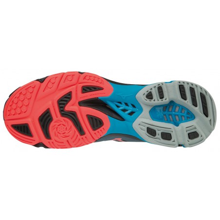 Buty halowe do siatkówki Mizuno Wave Lightning Z4 damskie czarne 2018