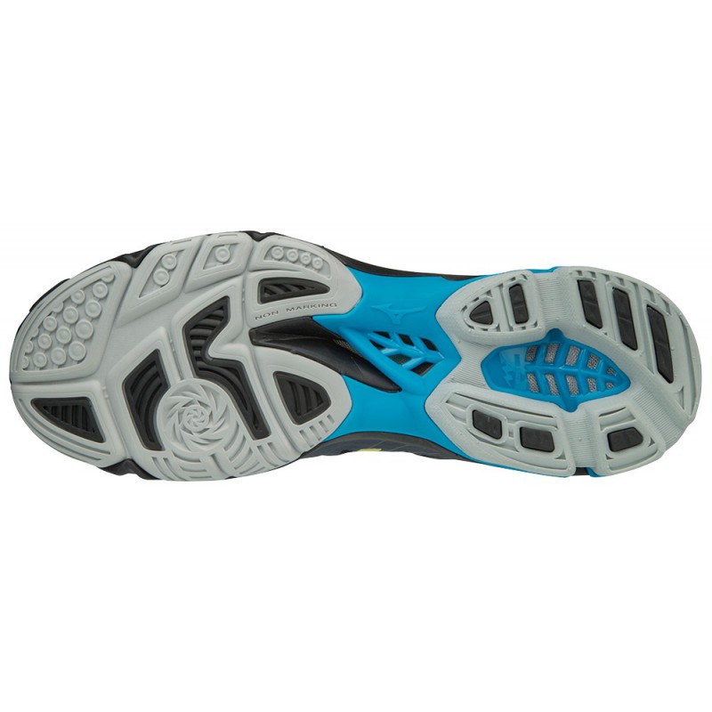 Buty halowe do siatkówki Mizuno Wave Lightning Z4 Mid czarne 2018