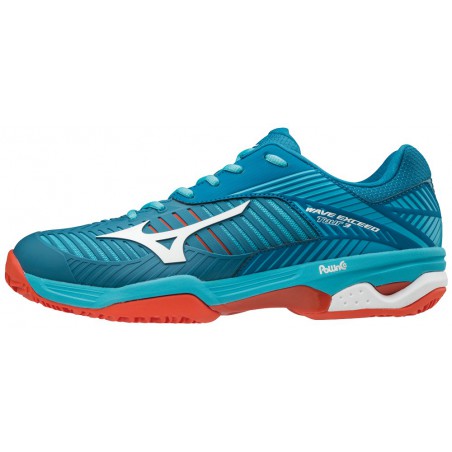 Buty tenisowe Mizuno Wave Exceed Tour 3 CC niebieskie Buty tenisowe Mizuno Wave Exceed Tour 3 CC niebieskie