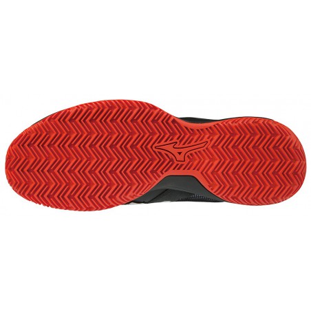 Buty tenisowe Mizuno Wave Intense Tour 4 CC czarne Buty tenisowe Mizuno Wave Intense Tour 4 CC czarne