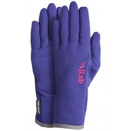Rab Rękawice Power Stretch Pro Glove damskie niebieskie