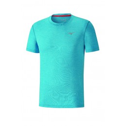 Mizuno Koszulka do biegania Impulse Core Tee błękitna