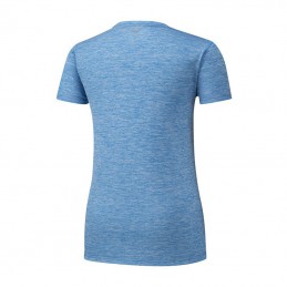 Mizuno Koszulka do biegania Impulse Core Graphic Tee damska niebieska 2019