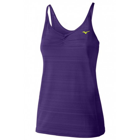 Mizuno Bezrękawnik do biegania Drylite Active Tank damski fioletowy 2016