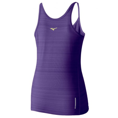Mizuno Bezrękawnik do biegania Drylite Active Tank damski fioletowy 2016