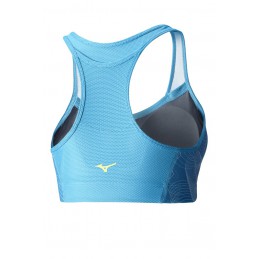 Mizuno Stanik do biegania Lotus Bra damski niebieski